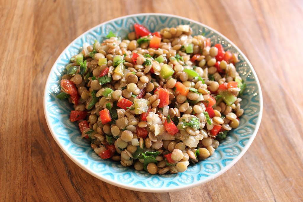  Salade de lentilles